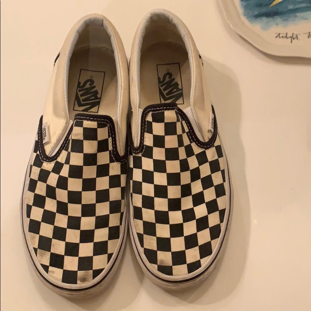 Checkerboard vans